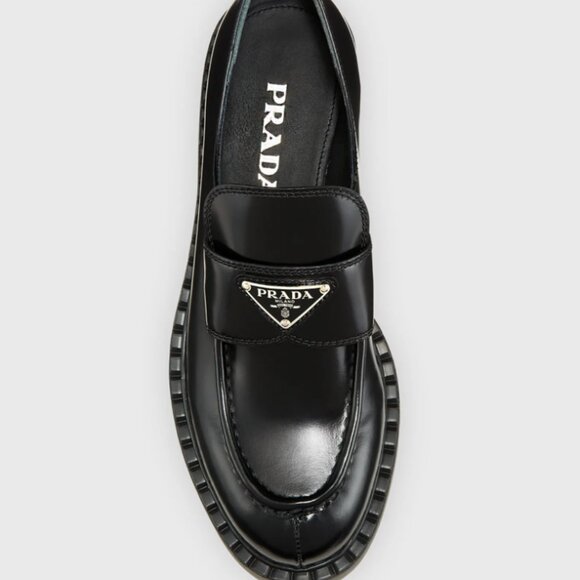 Prada Logo Loafer - Picture 1 of 8